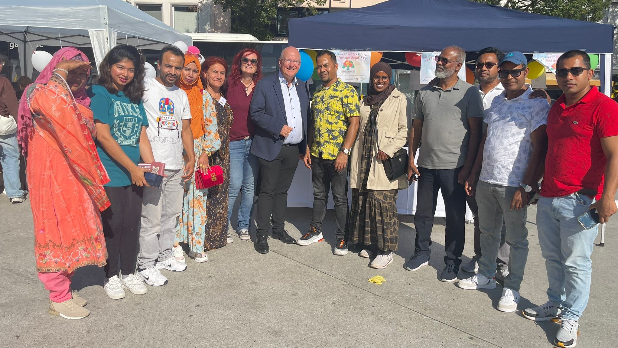 Fest der Vielfalt des Integrationsrats, Düren : বহুজাতিক উৎসব, ডুরেন