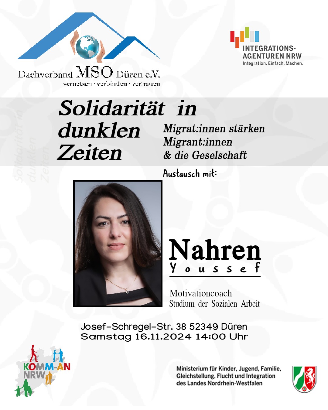 Solidarität in dunkeln Zeiten